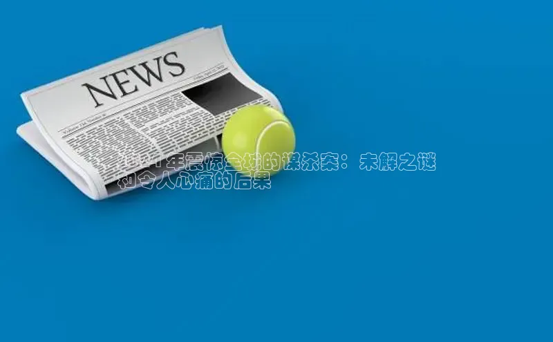 YY易游平台极氪智能科技2024 年震惊全城的谋杀案：未解之谜
和令人心痛的后果